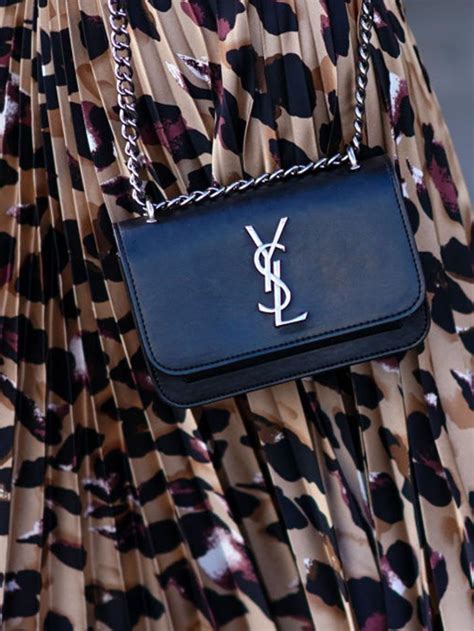 do ysl bags have a glitter peach|buying a ysl bag.